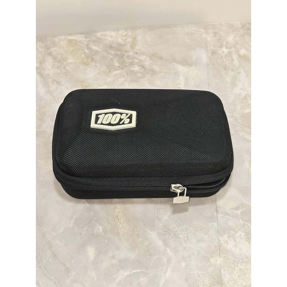 100% Cycling Sunglasses Replacement‎ Lens Kit Clear Case New Sport EUC 🚲👓